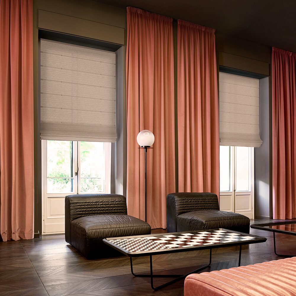 American Blinds: Premium Roman Shades